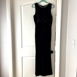 Eliza J black formal dress; Sz 12